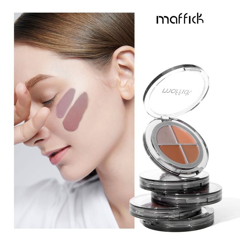 Maffick Women Simple Brightening Long-Lasting Natural Concealer Plate